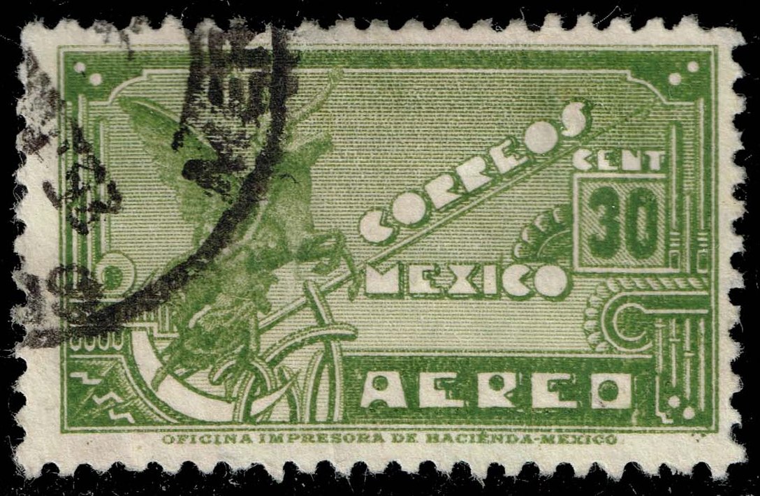 Mexico #C173 Symbolical of Flight; Used - Click Image to Close