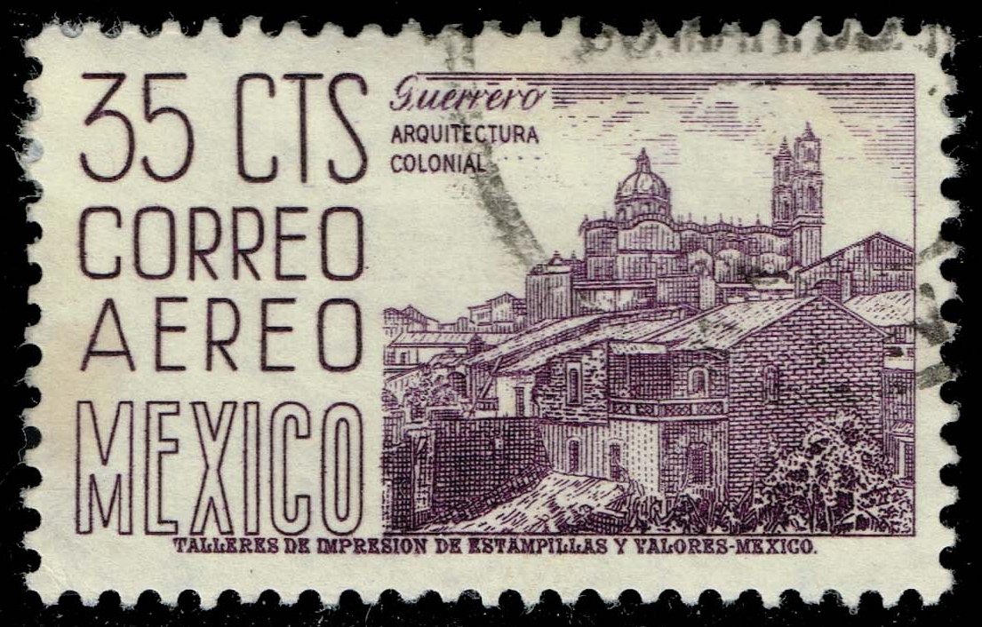 Mexico #C220C View of Taxco; Used - Click Image to Close