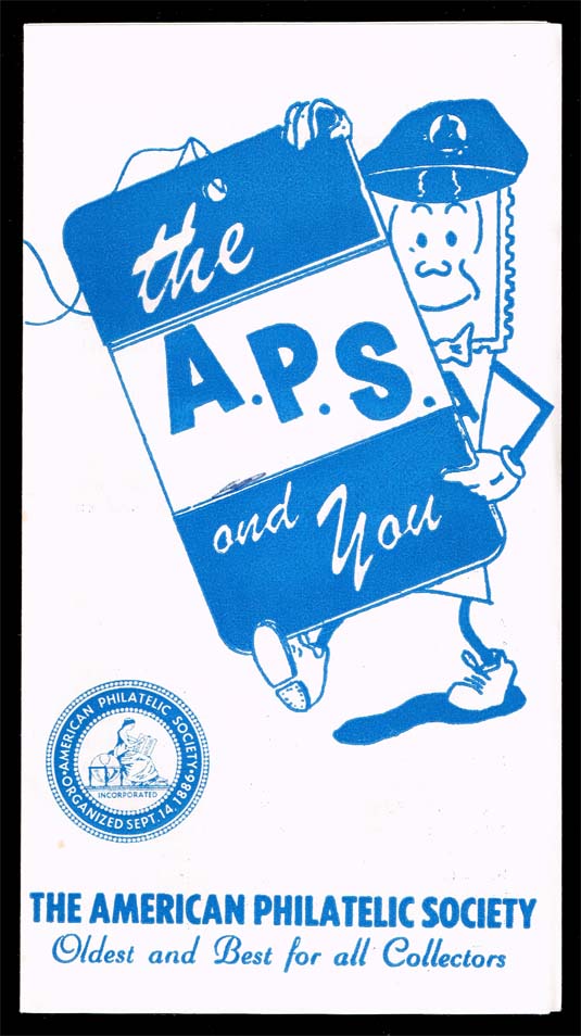 APS Ephemera - Pamphlet and Membership Application - Click Image to Close