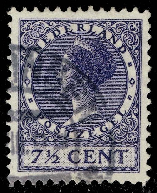 Netherlands #174 Queen Wilhelmina; Used - Click Image to Close