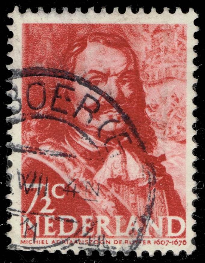 Netherlands #252 Admiral M.A. de Ruyter; Used