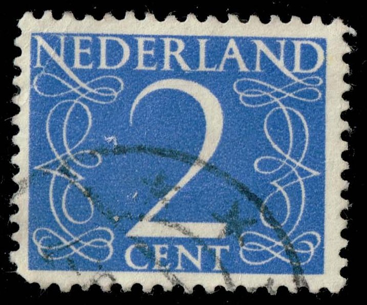 Netherlands #283 Numeral; Used - Click Image to Close