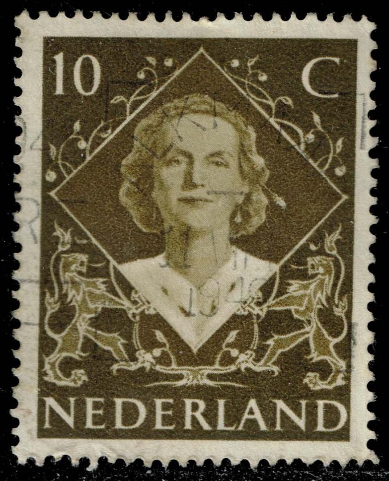 Netherlands #304 Queen Juliana; Used