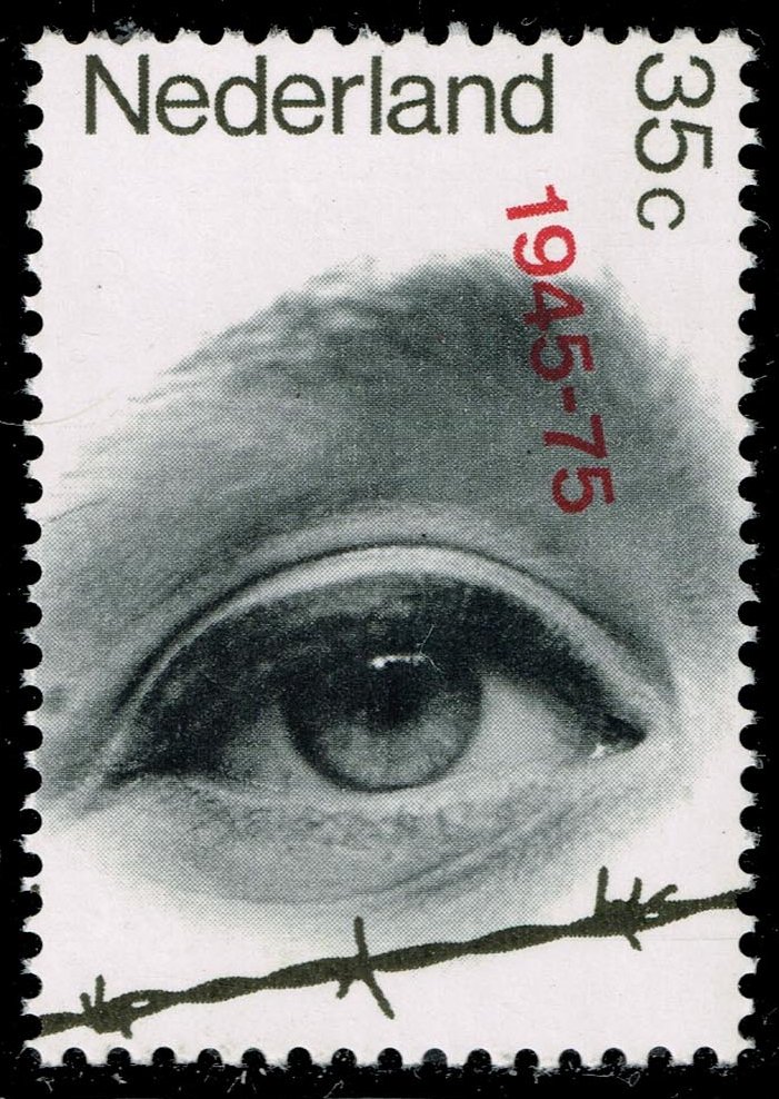 Netherlands #528 Eye Looking Over Barbed Wire; MNH