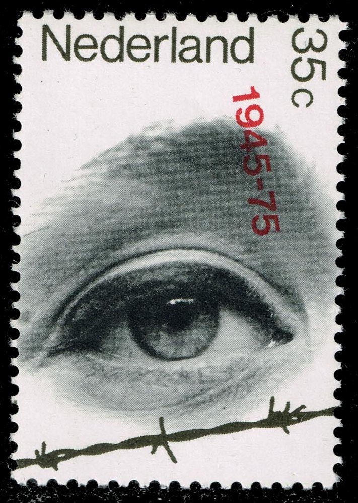 Netherlands #528 Eye Looking Over Barbed Wire; MNH