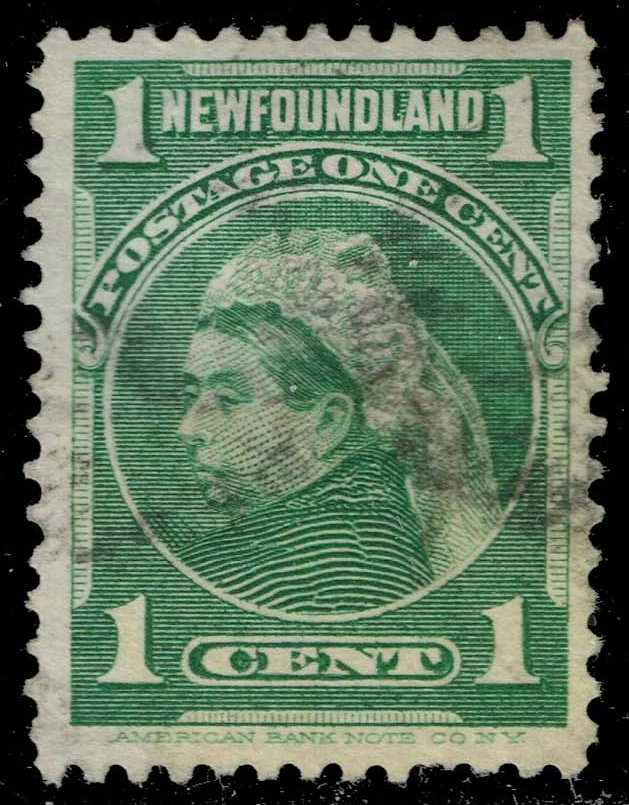 Newfoundland #80 Queen Victoria; Used