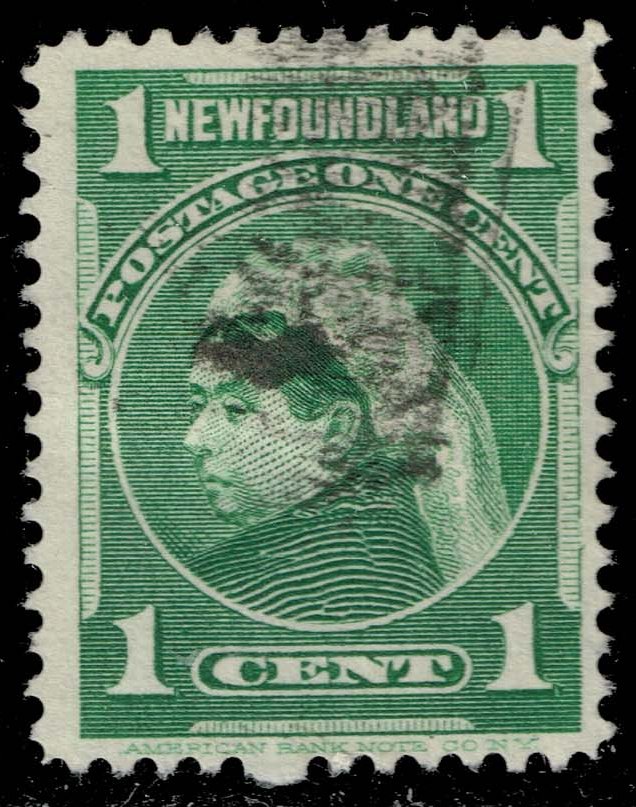 Newfoundland #80 Queen Victoria; Used