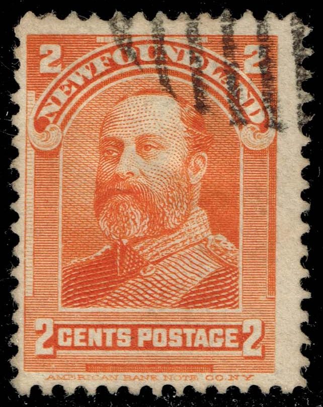 Newfoundland #82 Edward VII as Prince of Wales; Used - Click Image to Close