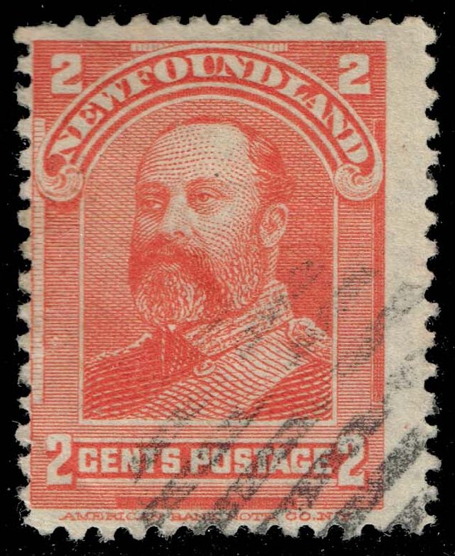 Newfoundland #82 Edward VII as Prince of Wales; Used