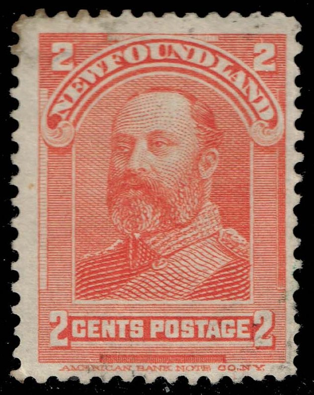 Newfoundland #82 Edward VII as Prince of Wales; Used