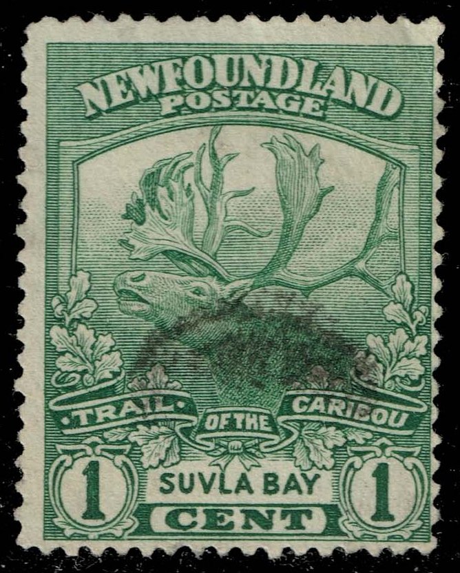 Newfoundland #115 Trail of the Caribou; Used - Click Image to Close