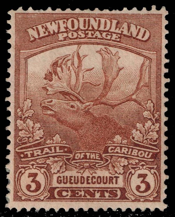 Newfoundland #117 Trail of the Caribou; Unused