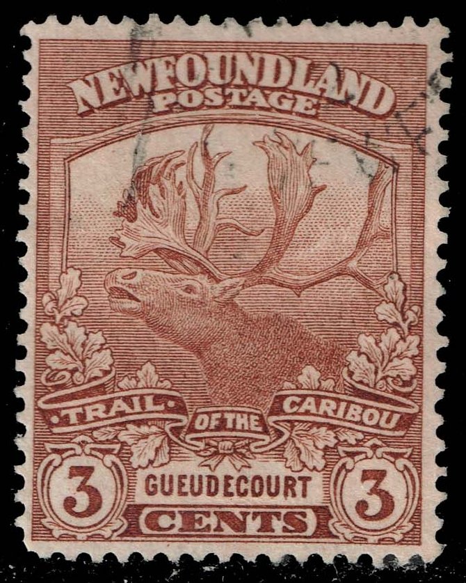 Newfoundland #117 Trail of the Caribou; Used