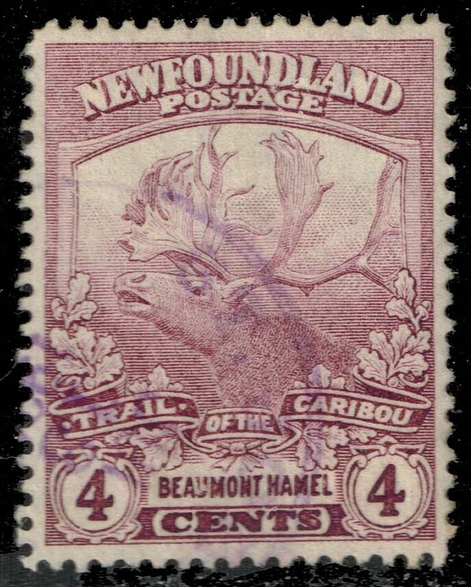 Newfoundland #118 Trail of the Caribou; Used