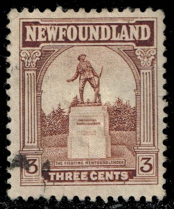 Newfoundland #133 War Memorial; Used