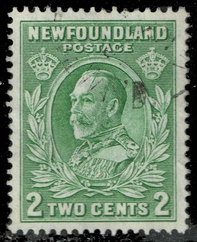 Newfoundland #186 King George V; Used