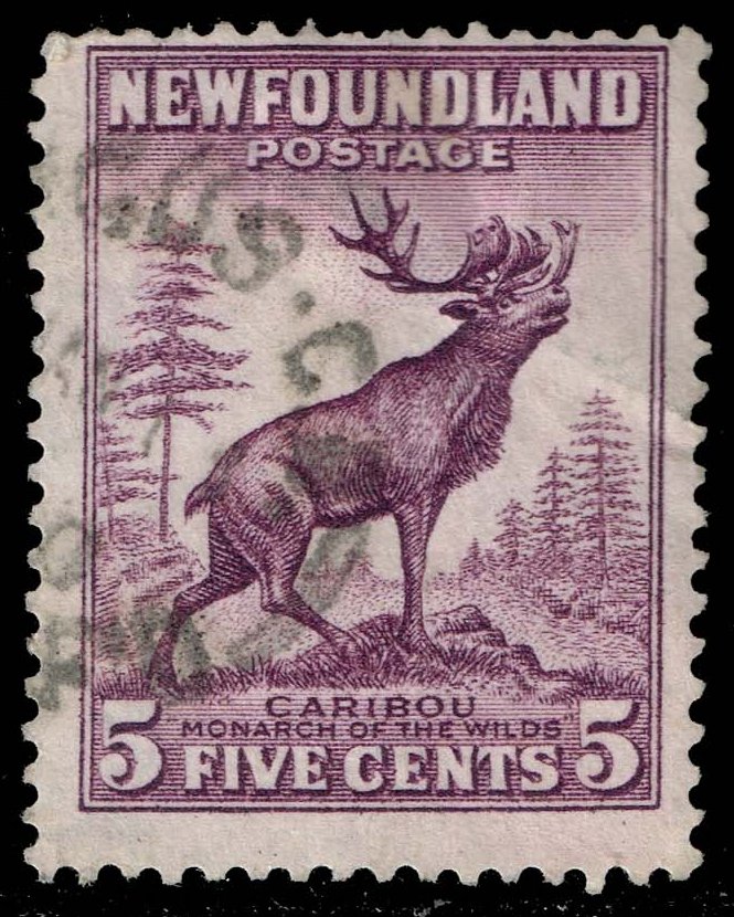 Newfoundland #191 Caribou; Used