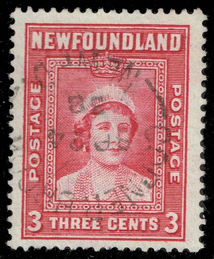 Newfoundland #246 Queen Elizabeth; Used