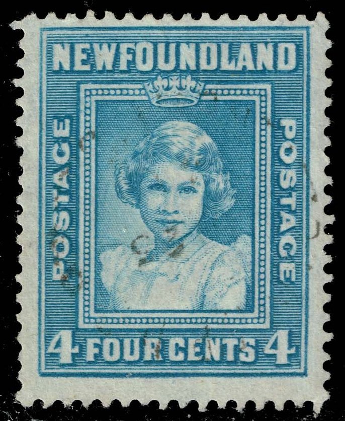 Newfoundland #247 Princess Elizabeth; Used