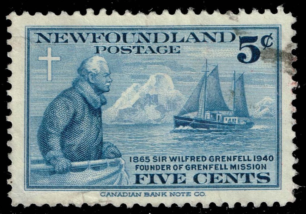 Newfoundland #252 Sir Wilfred Grenfell; Used