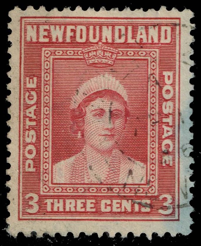Newfoundland #255 Queen Elizabeth; Used - Click Image to Close