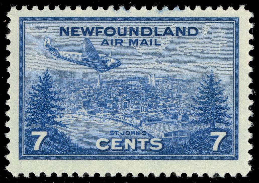 Newfoundland #C19 View of St. John's; MNH