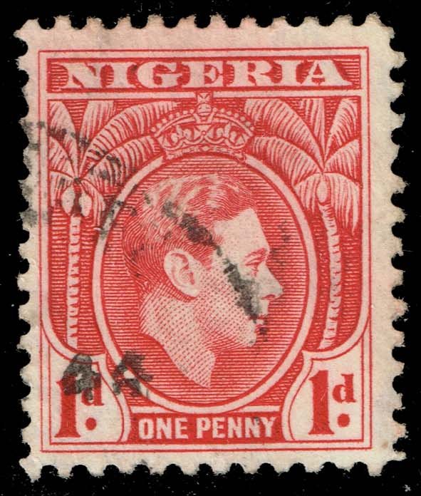 Nigeria #54 King George VI; Used