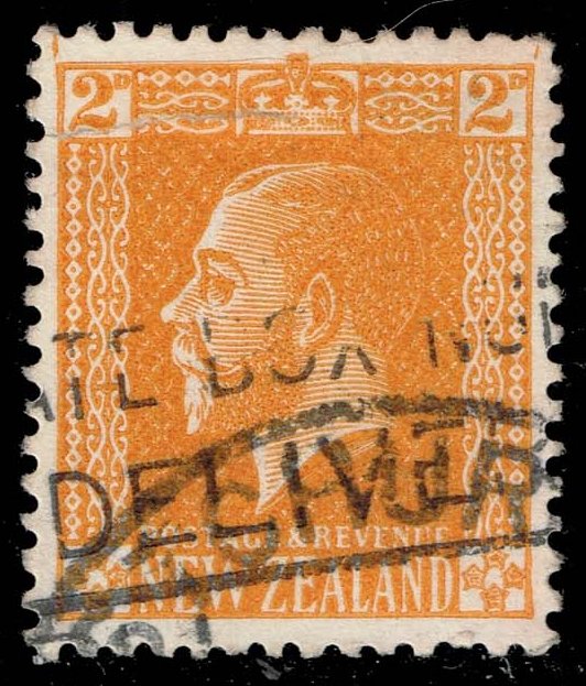 New Zealand #147 King George V; Used