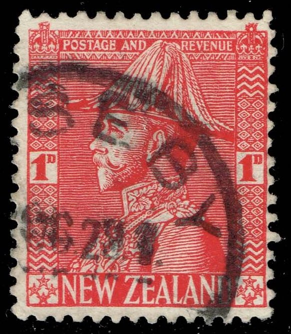 New Zealand #184 King George V; Used