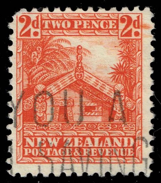 New Zealand #188 Maori Council House; Used - Click Image to Close