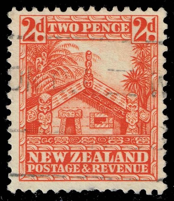 New Zealand #206 Maori Council House; Used