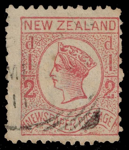 New Zealand #P3 Queen Victoria; Used - Click Image to Close