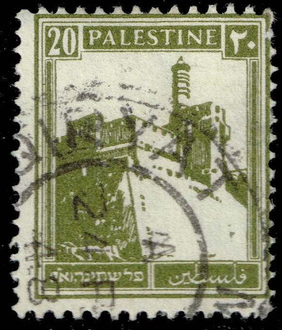 Palestine #77 Citadel at Jerusalem; Used - Click Image to Close