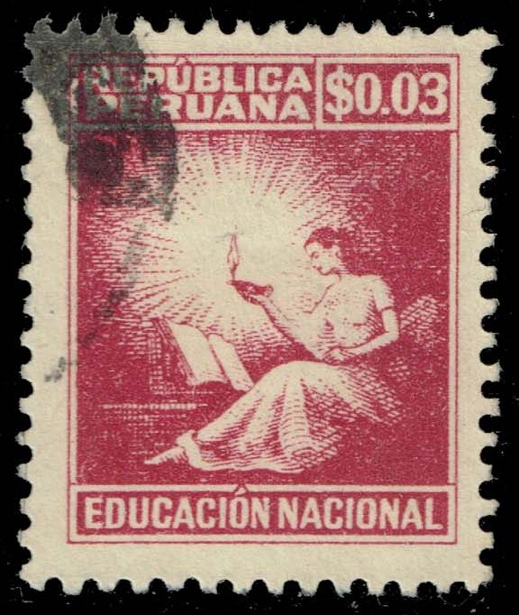 Peru #RA35 Education; Used