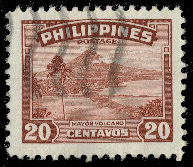 Philippines #508 Mayon Volcano; Used - Click Image to Close