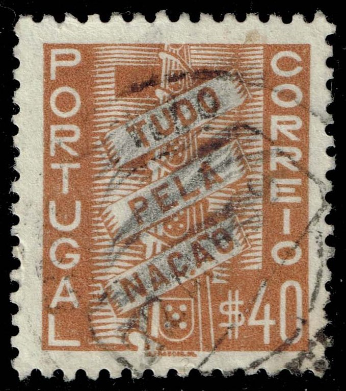 Portugal #567 All for the Nation; Used - Click Image to Close