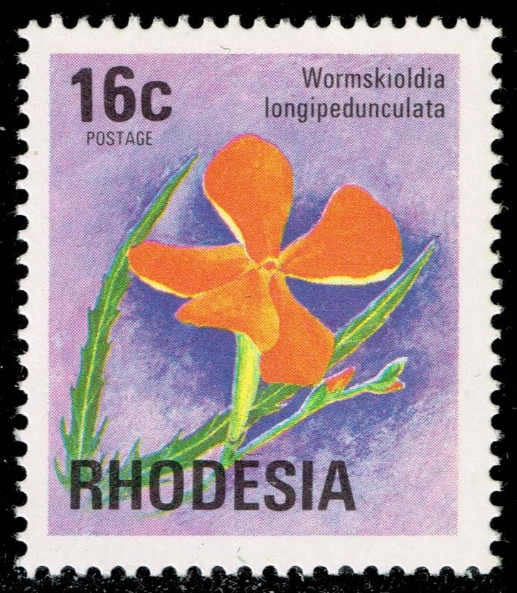 Rhodesia #341 Wild Pimpernel; MNH - Click Image to Close