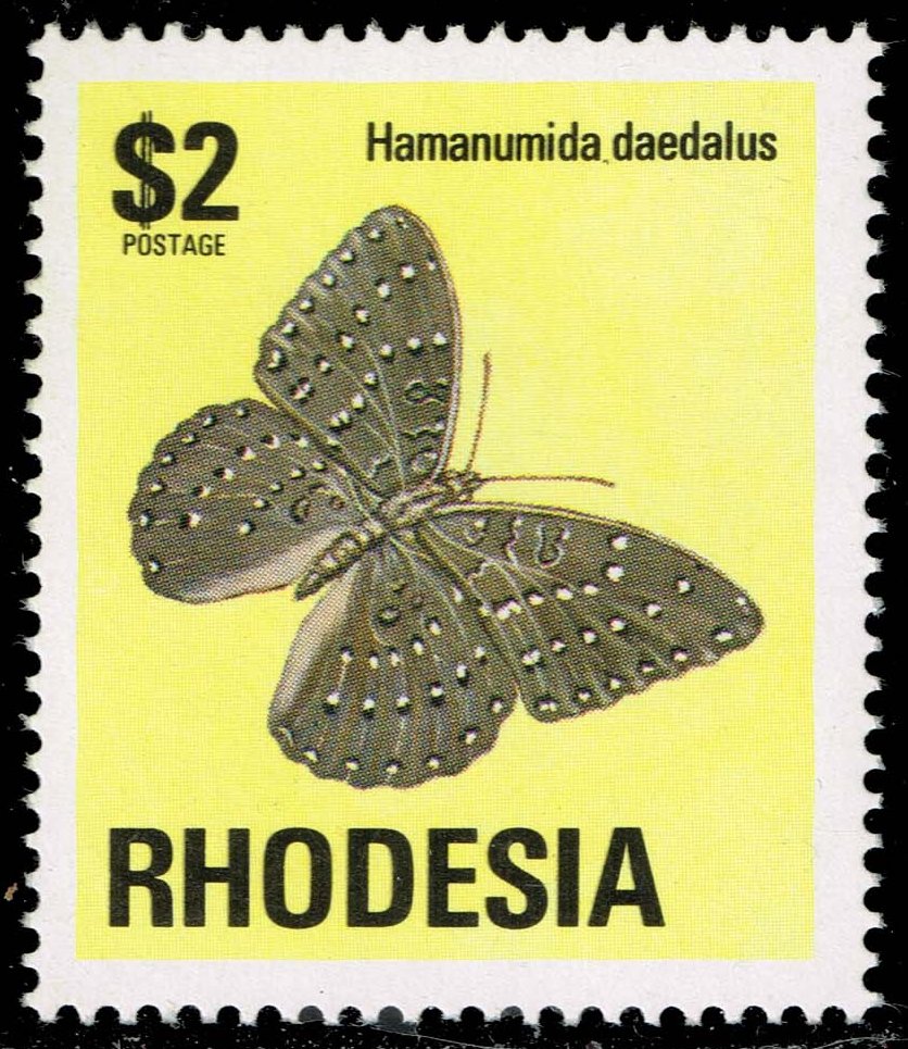 Rhodesia #347 Guinea fowl Butterfly; MNH - Click Image to Close