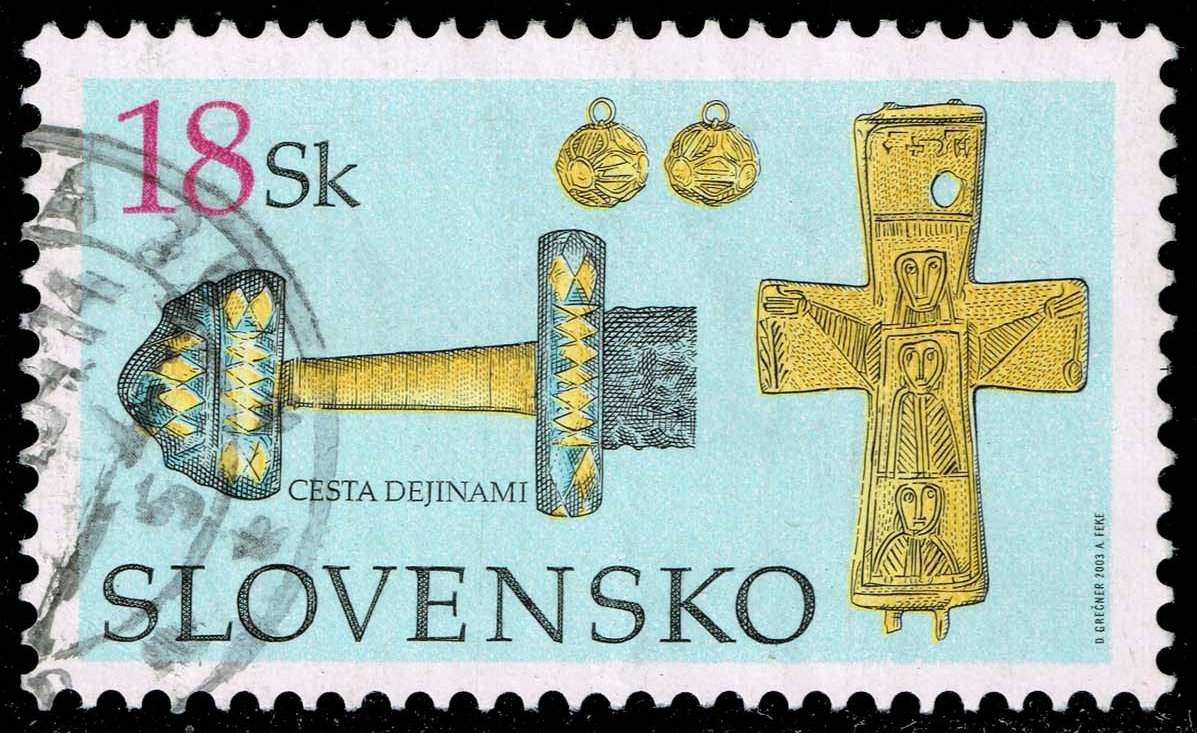 Slovakia #441 Treasure Items; Used - Click Image to Close