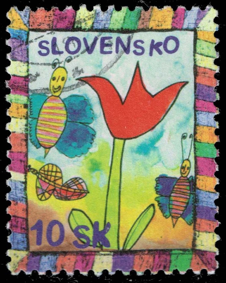 Slovakia #501 World Children's Day; Used - Click Image to Close
