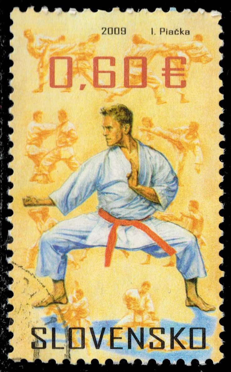 Slovakia #571 Karate; Used
