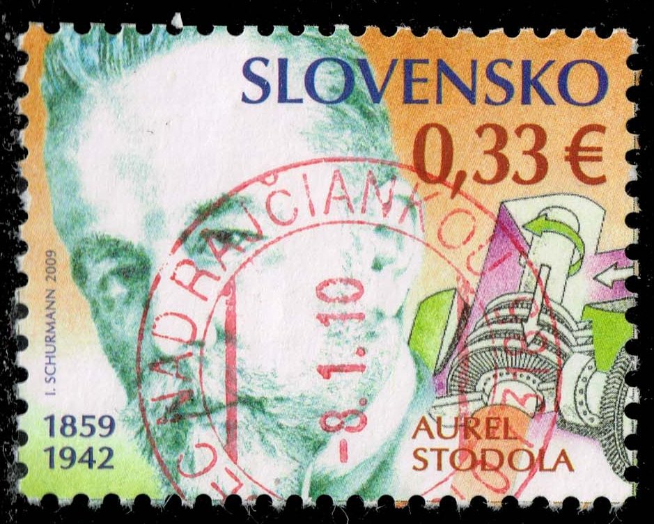 Slovakia #572 Aurel Stodola; Used