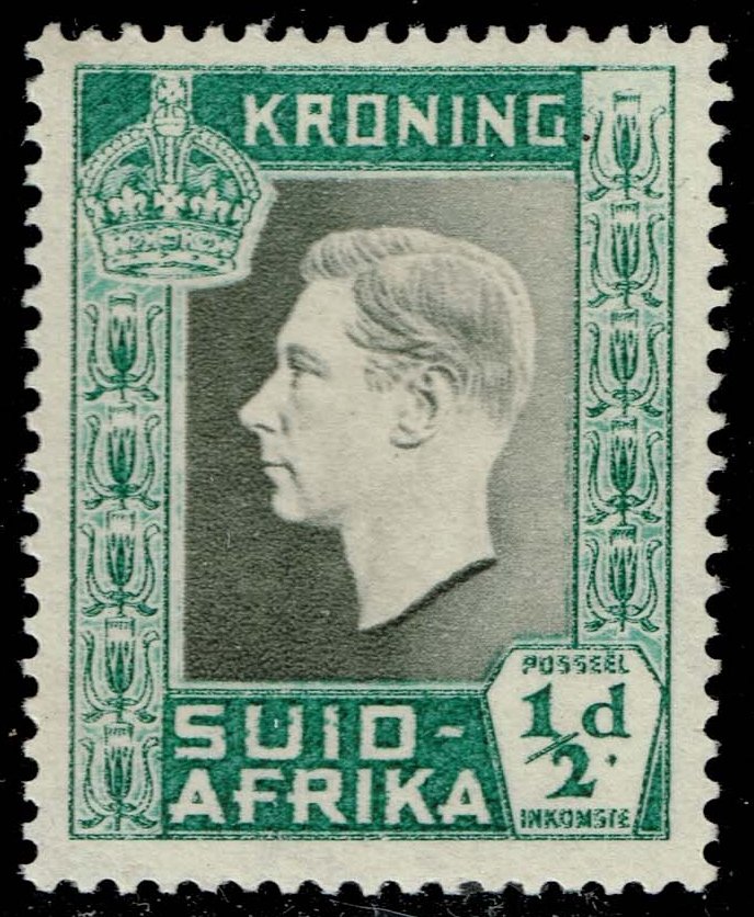 South Africa #74b King George VI - Afrikaans; MNH