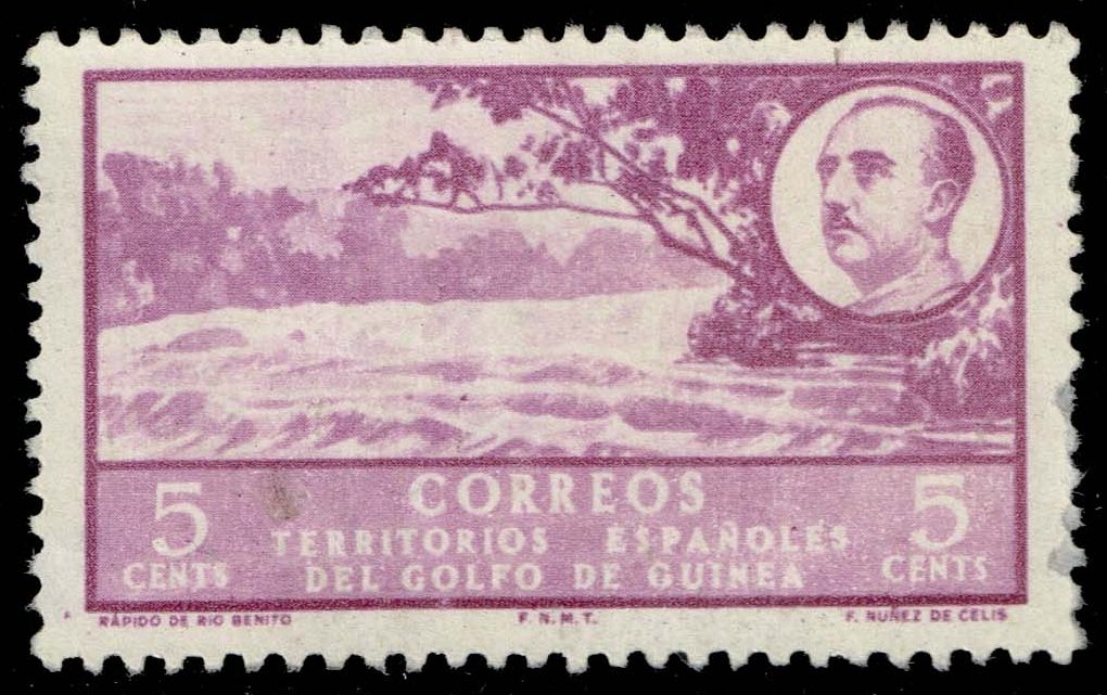 Spanish Guinea #306 Landscape View; Used