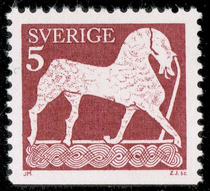 Sweden #961 Horse; MNH