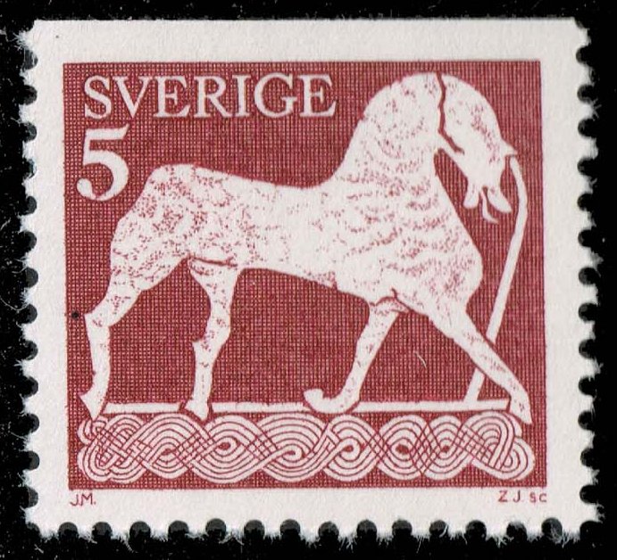 Sweden #961 Horse; MNH - Click Image to Close