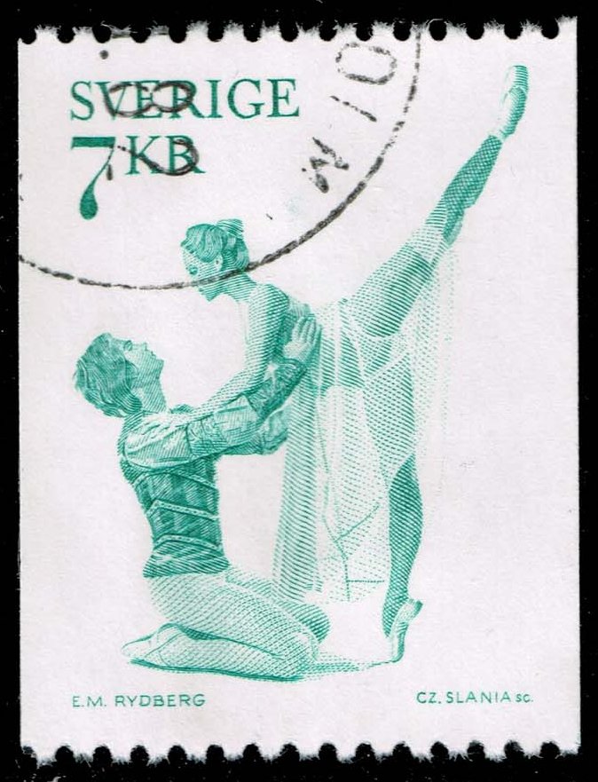 Sweden #1141 Romeo and Juliet Ballet; Used