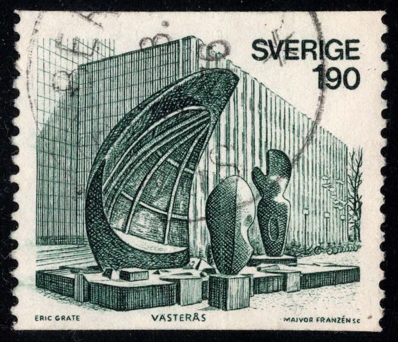 Sweden #1152 Cave of the Winds Sculpture; Used