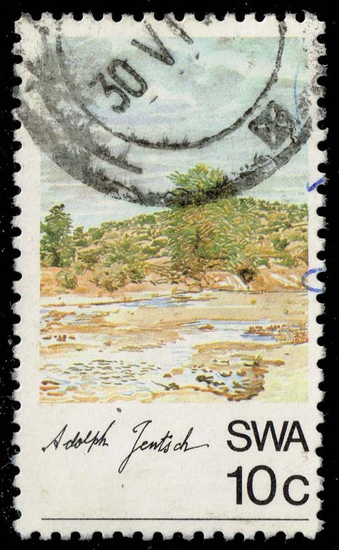 South West Africa #341 Adolph Jentsch; Used - Click Image to Close