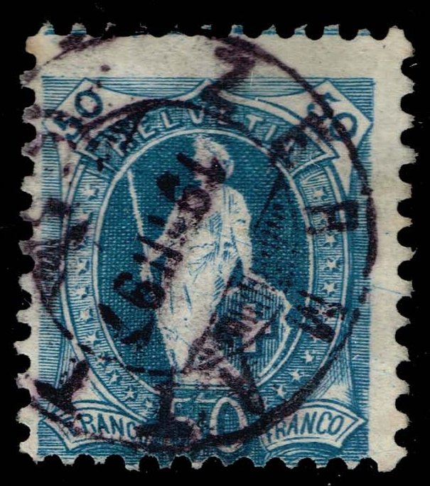 Switzerland #86a Helvetia; Used - Click Image to Close